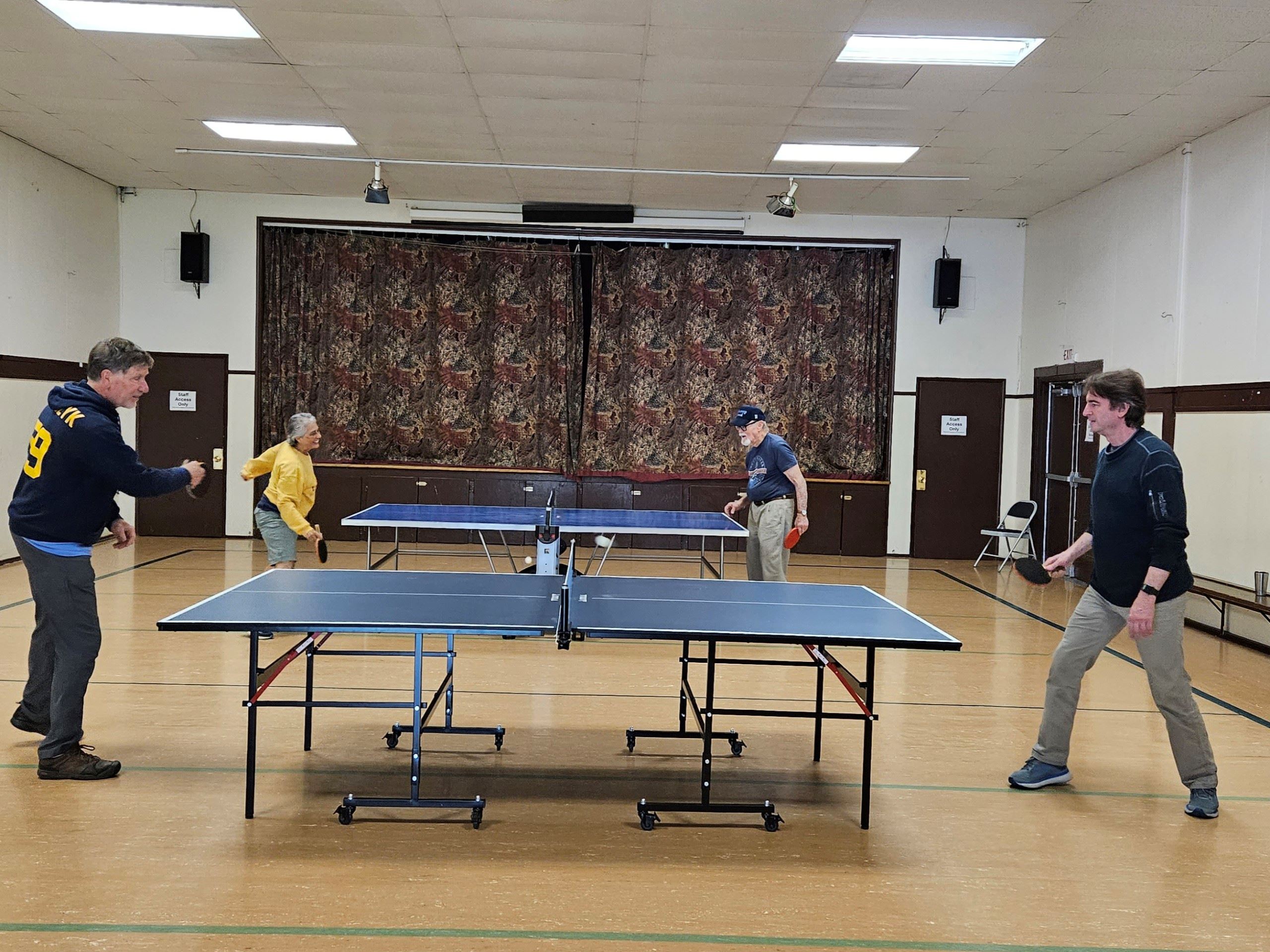 Social Seniors-Ping Pong